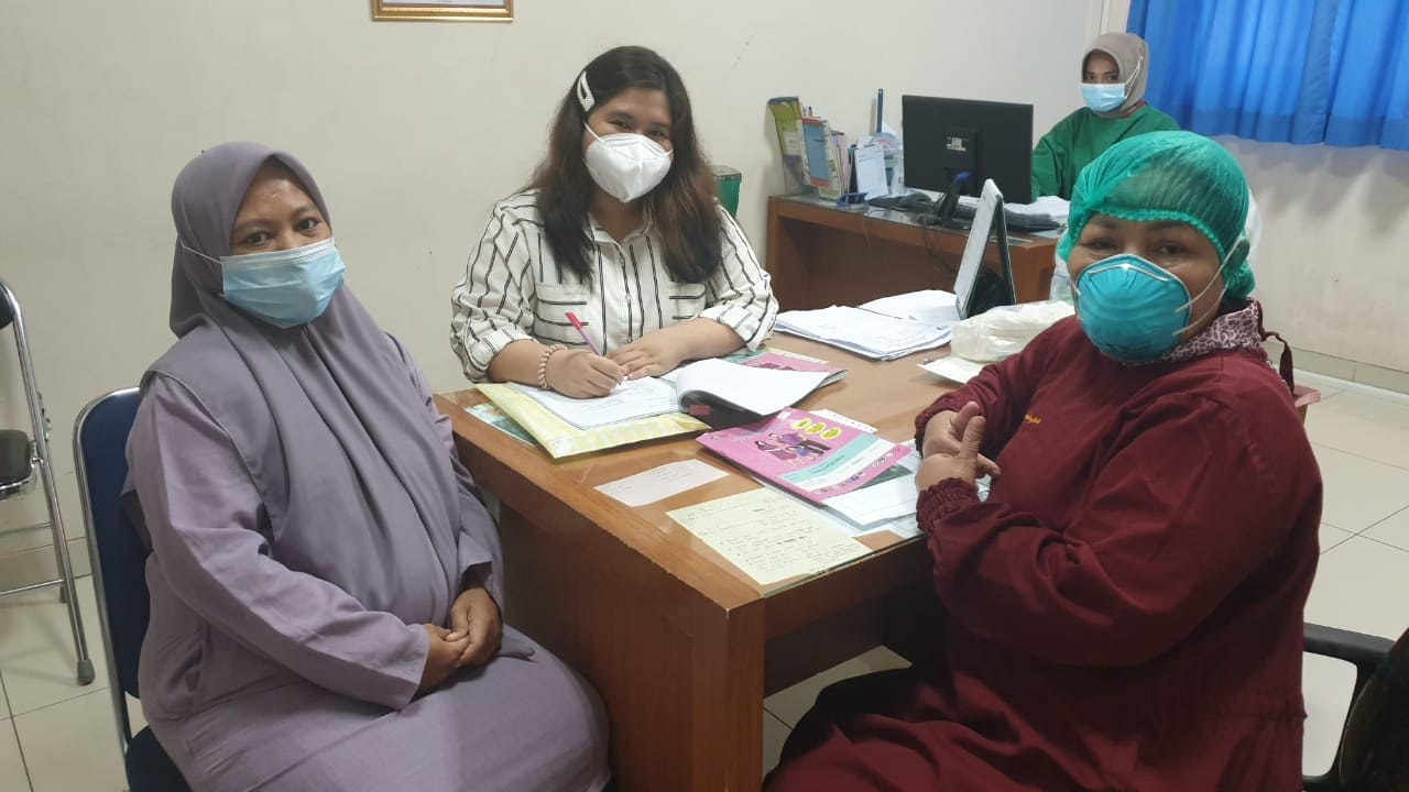 Kunjungan Pertama Ibu Syamsia, 23 Februari 2022
